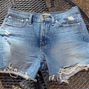 Madewell Denim shorts size 27